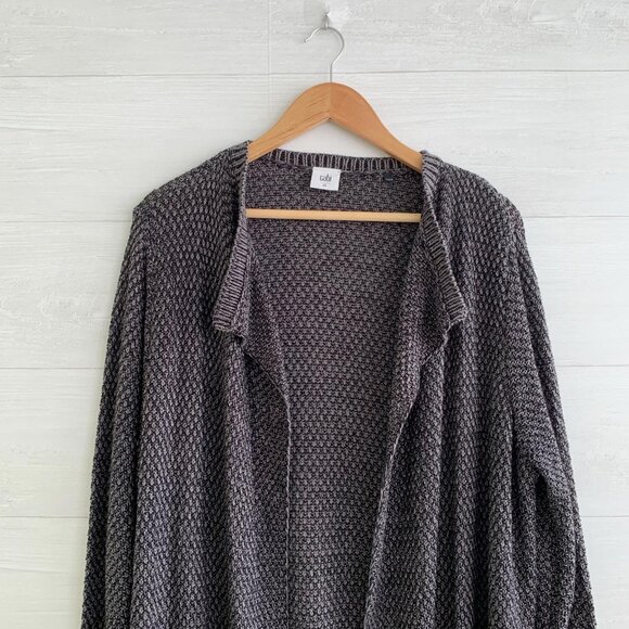 CAbi - Style #3166  Lara Duster Cardigan Sweater cotton blend, XL - Picture 2 of 6